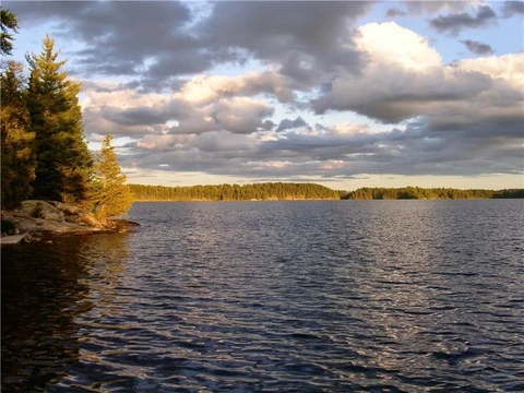 WATERFRONT LOG CABIN - photo 2