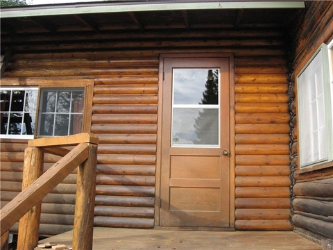 WATERFRONT LOG CABIN - photo 4